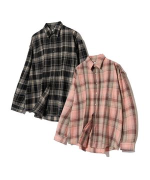 [2PACK] 긴팔 체크 셔츠 패키지 (15종)