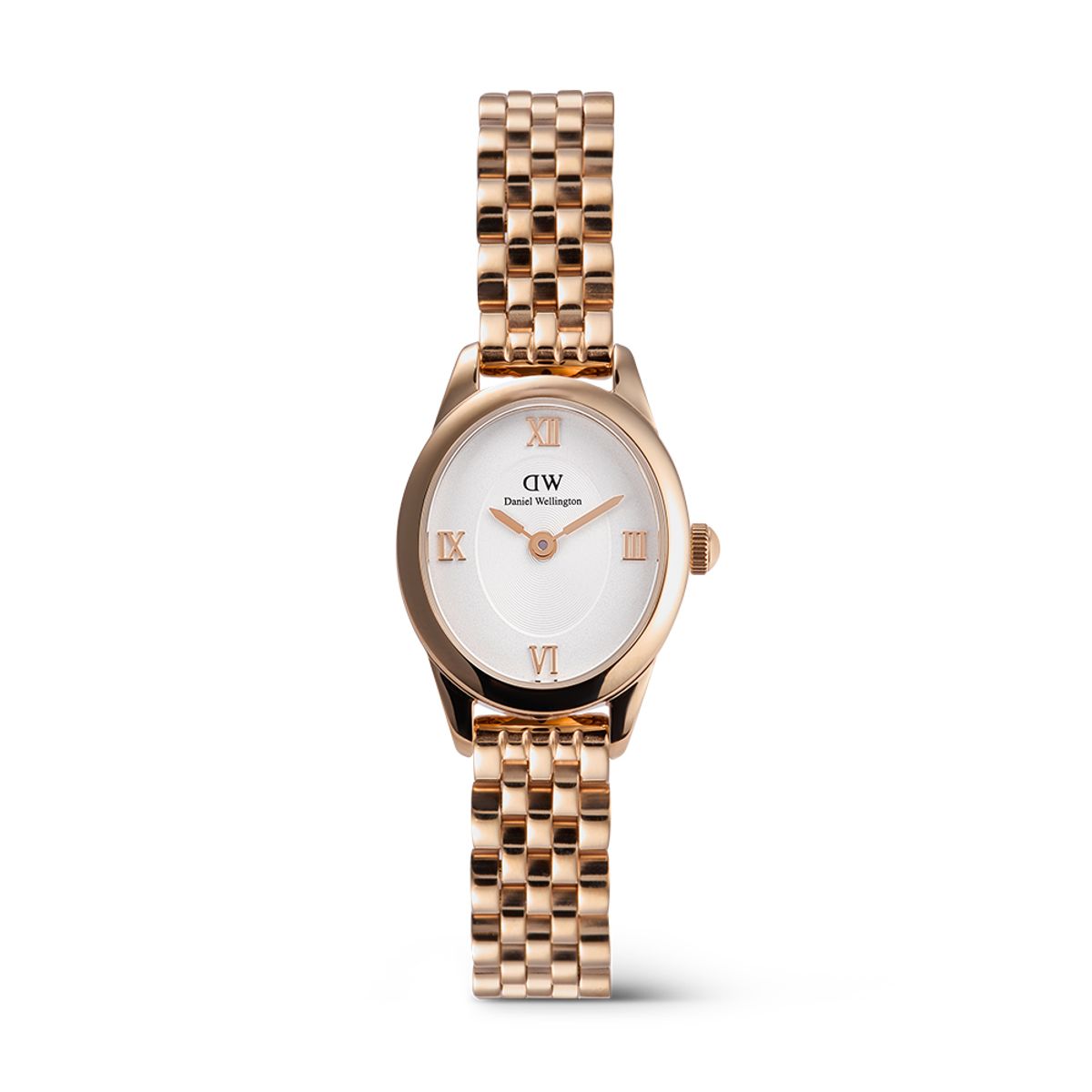 다니엘 웰링턴(DANIEL WELLINGTON) OPHELIA MINI 로즈골드 미니멀 로마인덱스 여성시계