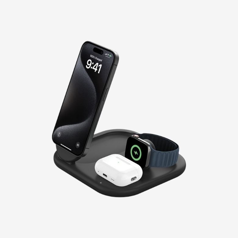 Qi2 3in1 15W 마그네틱 폴더블 무선 충전기 WIZ029kr