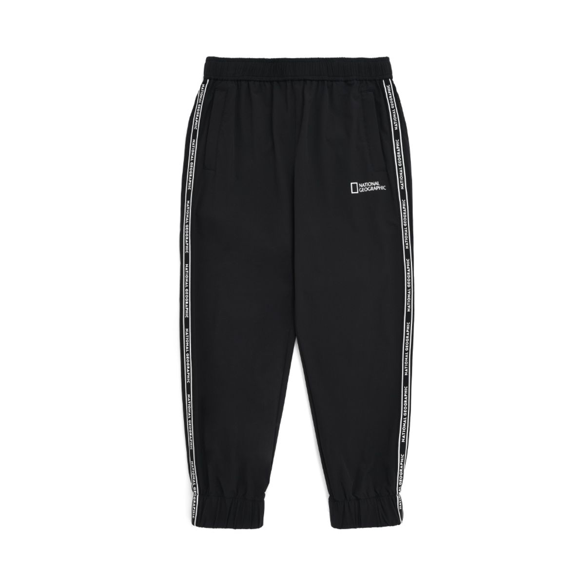 내셔널지오그래픽 키즈(NATIONAL GEOGRAPHIC KIDS) K231UPT250 우븐 트레이닝팬츠 CARBON BLACK