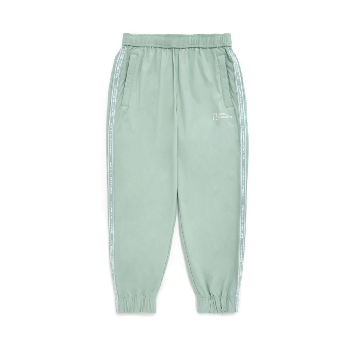 내셔널지오그래픽 키즈(NATIONAL GEOGRAPHIC KIDS) K231UPT250 우븐 트레이닝팬츠 APPLE MINT