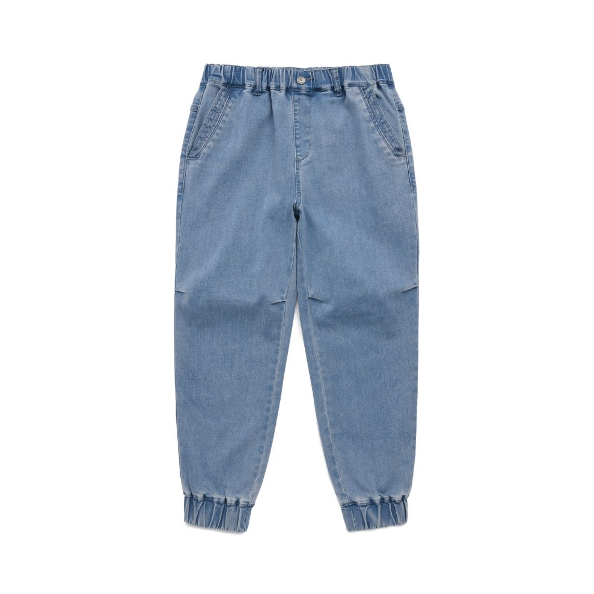 내셔널지오그래픽 키즈(NATIONAL GEOGRAPHIC KIDS) K241UPT040 데님 조거 팬츠 BLUE