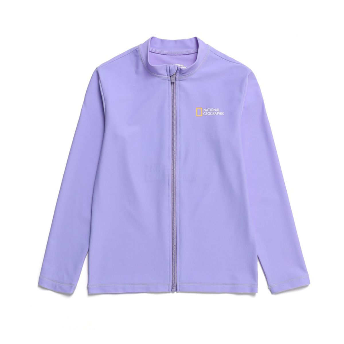 내셔널지오그래픽 키즈(NATIONAL GEOGRAPHIC KIDS) K232URG520 스몰로고 백그래픽 집업 LAVENDER