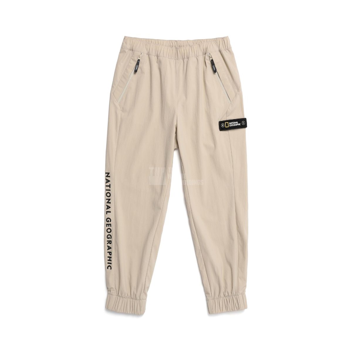내셔널지오그래픽 키즈(NATIONAL GEOGRAPHIC KIDS) K231UPT260 사이드로고 PT L_BEIGE