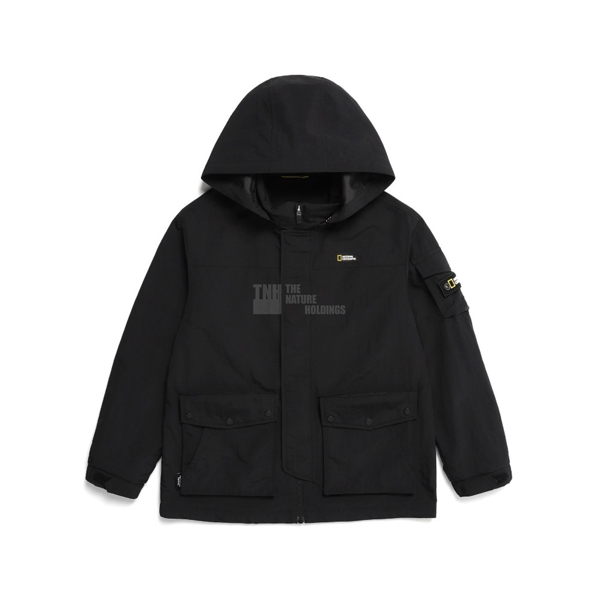 내셔널지오그래픽 키즈(NATIONAL GEOGRAPHIC KIDS) K231UJP060 어드벤쳐 바람막이 JP CARBON BLACK