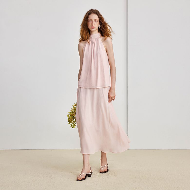 YY_Temperament french long skirt_3color