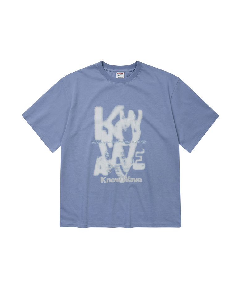 DISBANDMENT LOGO TEE KN25T003BLU (BLUE)