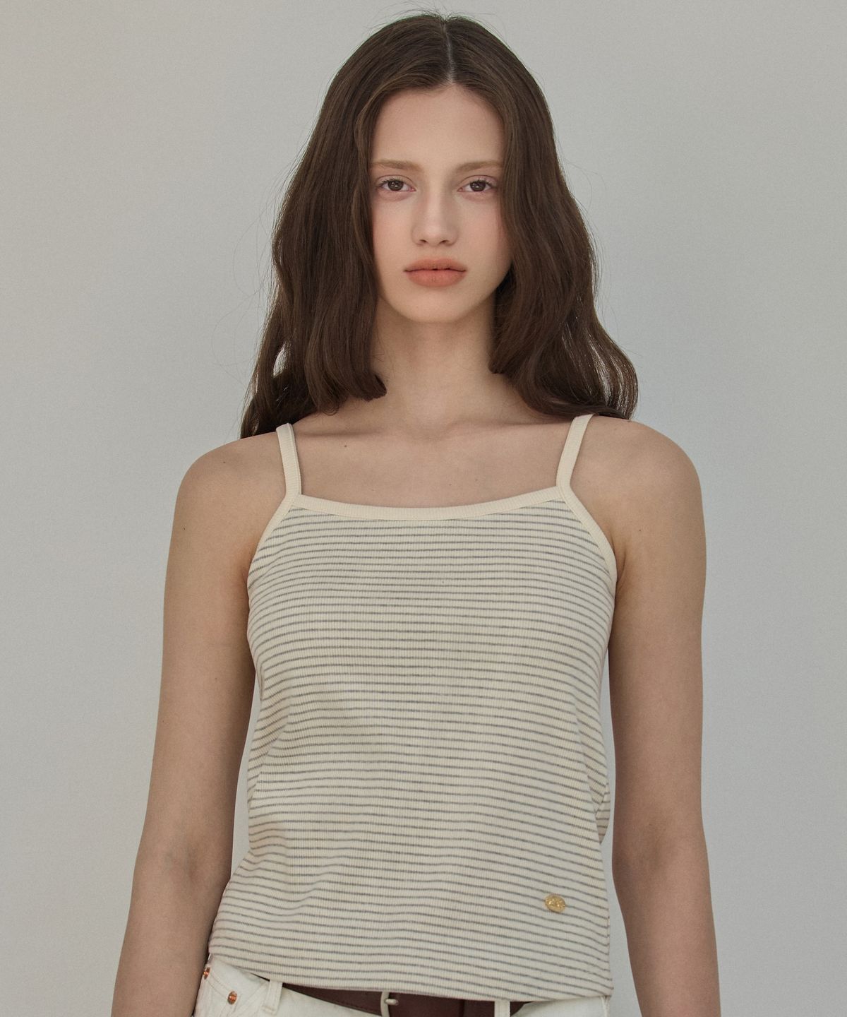 엘리오티(ELLIOTI) Stripe sleeveless Top_3Color