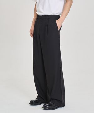 에어플로우 루즈핏 슬랙스 (BLACK)