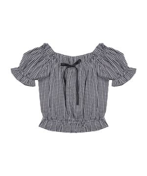 엔젤 리본 레이스 오프숄더