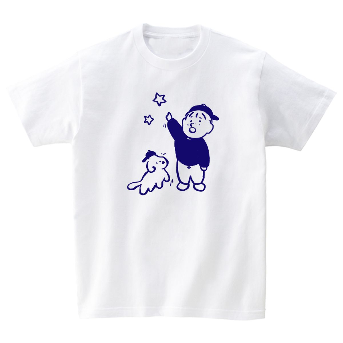 어썸어스(AWESOMEUS) Lets go see the stars T-SHIRTS_4COLOR