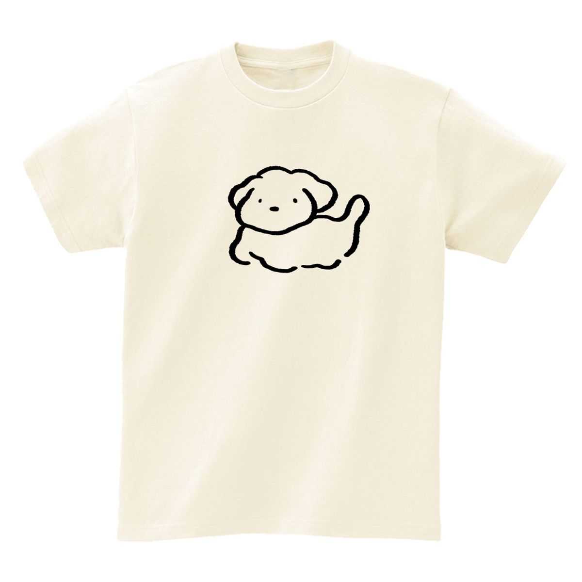 어썸어스(AWESOMEUS) Brave dog T-SHIRTS_4COLOR