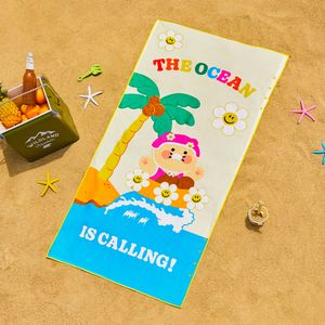 위글위글X카카오프렌즈 비치타월_춘식이