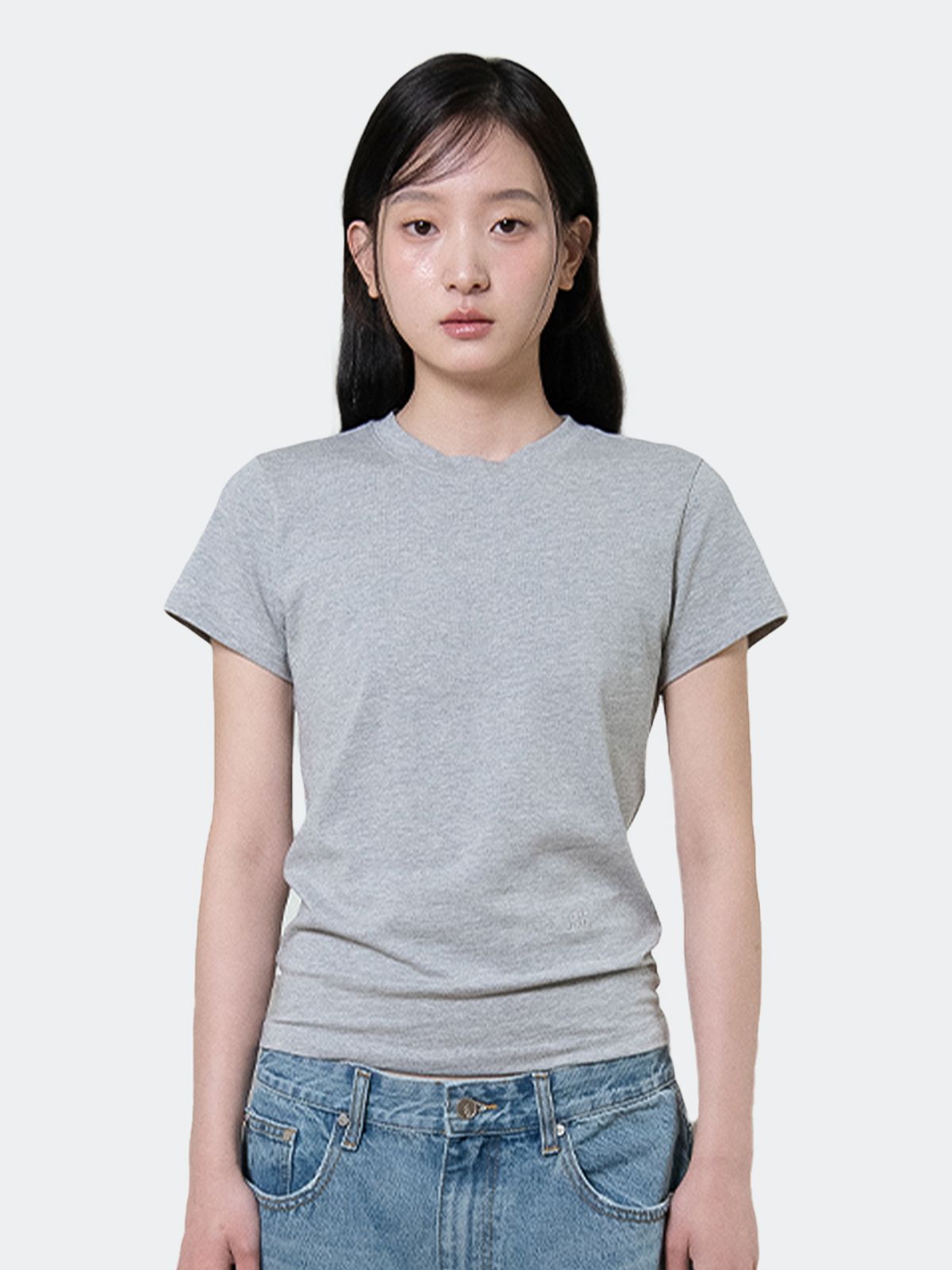 오피쉬(OAFISH) OAF BASIC T-SHIRT, MELANGE