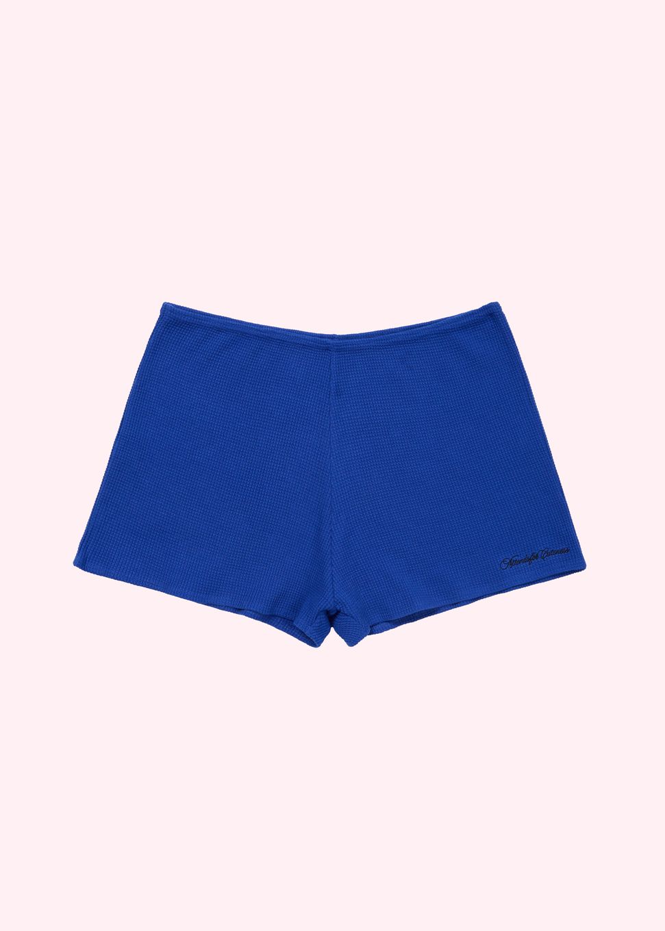 ◆Attends◆ Sporty waffle shorts pants Blue 0086 MUSINSA | ATTENDS Sporty waffle shorts pants (Blue)