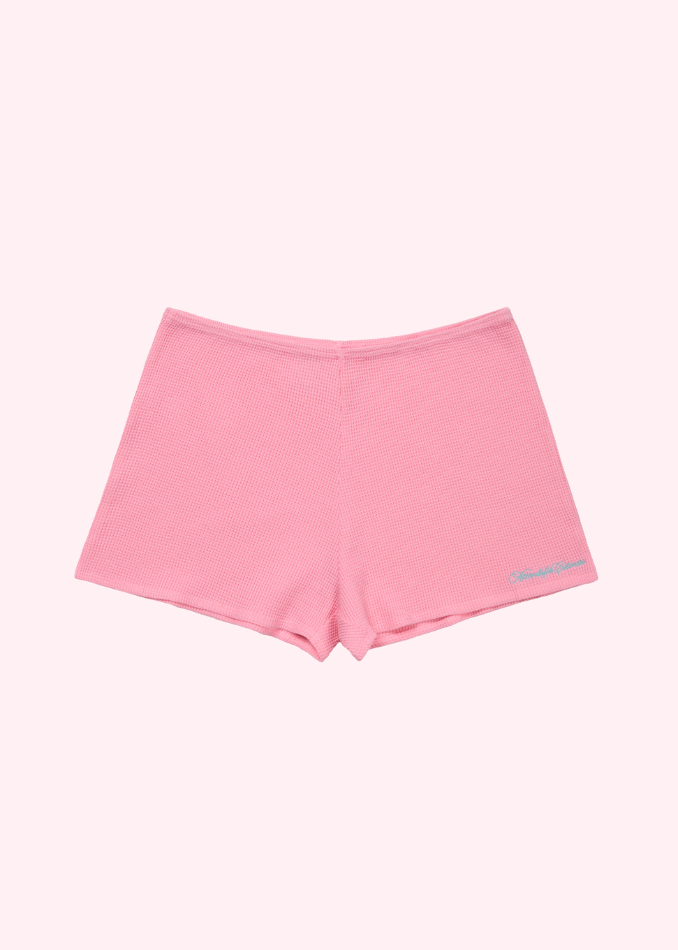 ◆Attends◆ Sporty waffle shorts pants Pink 0086 MUSINSA | ATTENDS Sporty waffle shorts pants (Pink)