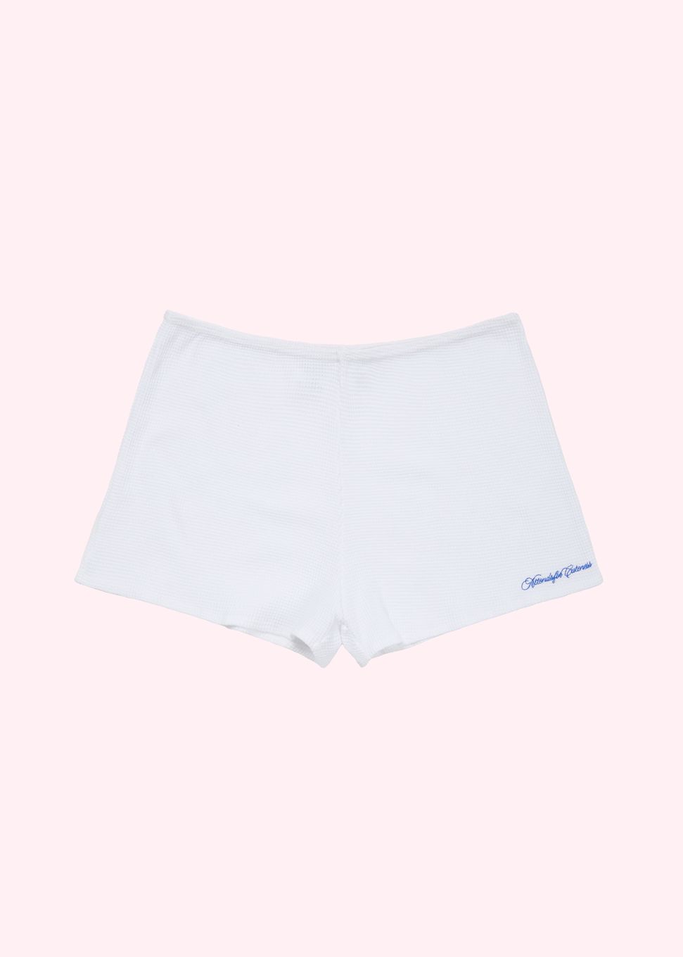 ◆Attends◆ Sporty waffle shorts pants White 0086 MUSINSA | ATTENDS Sporty waffle shorts pants (White)