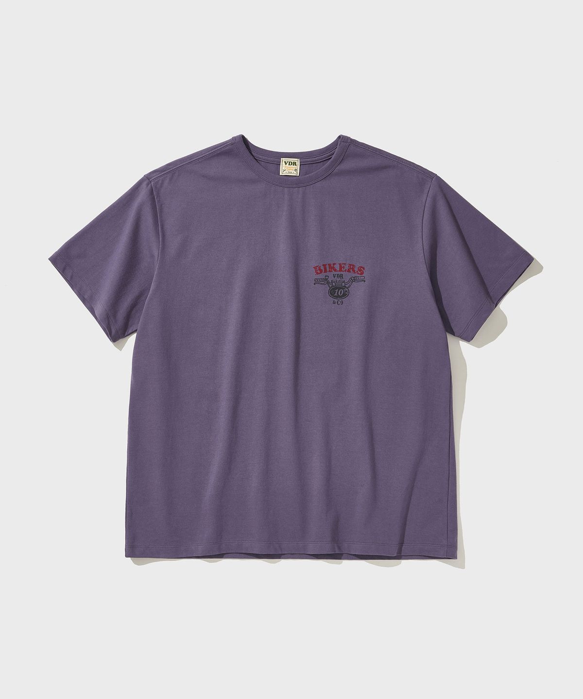 비디알(VDR) BIKERS T-SHIRT [Vintage Purple]