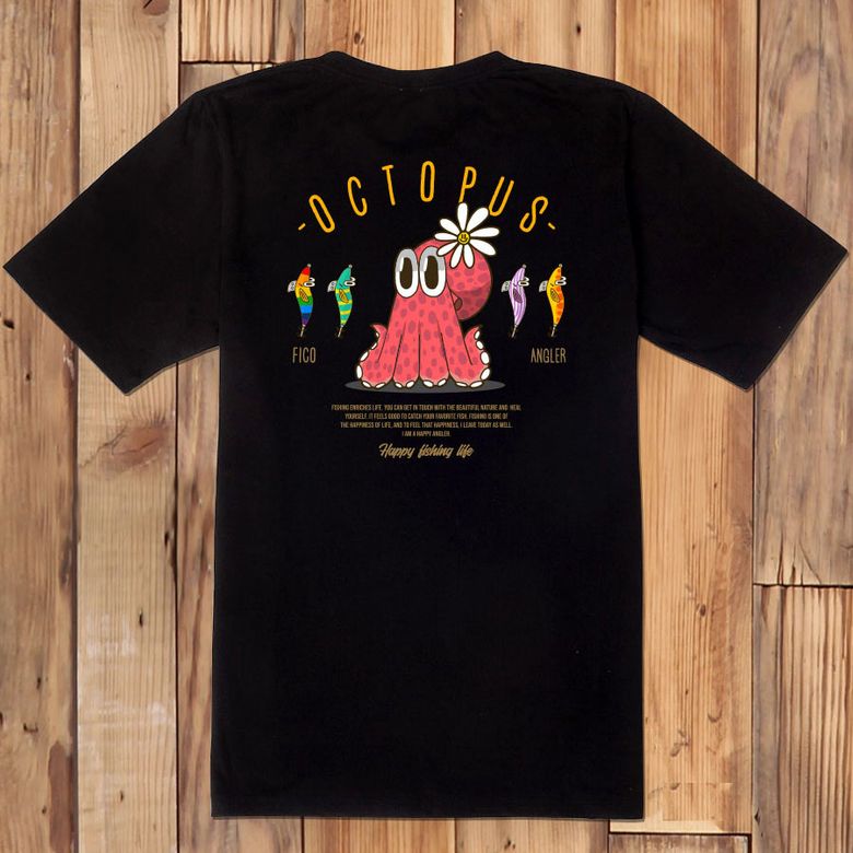 FICO_tshirts-293  피코앵글러 낚시 브랜드 문어 디자인 티셔츠 반팔티