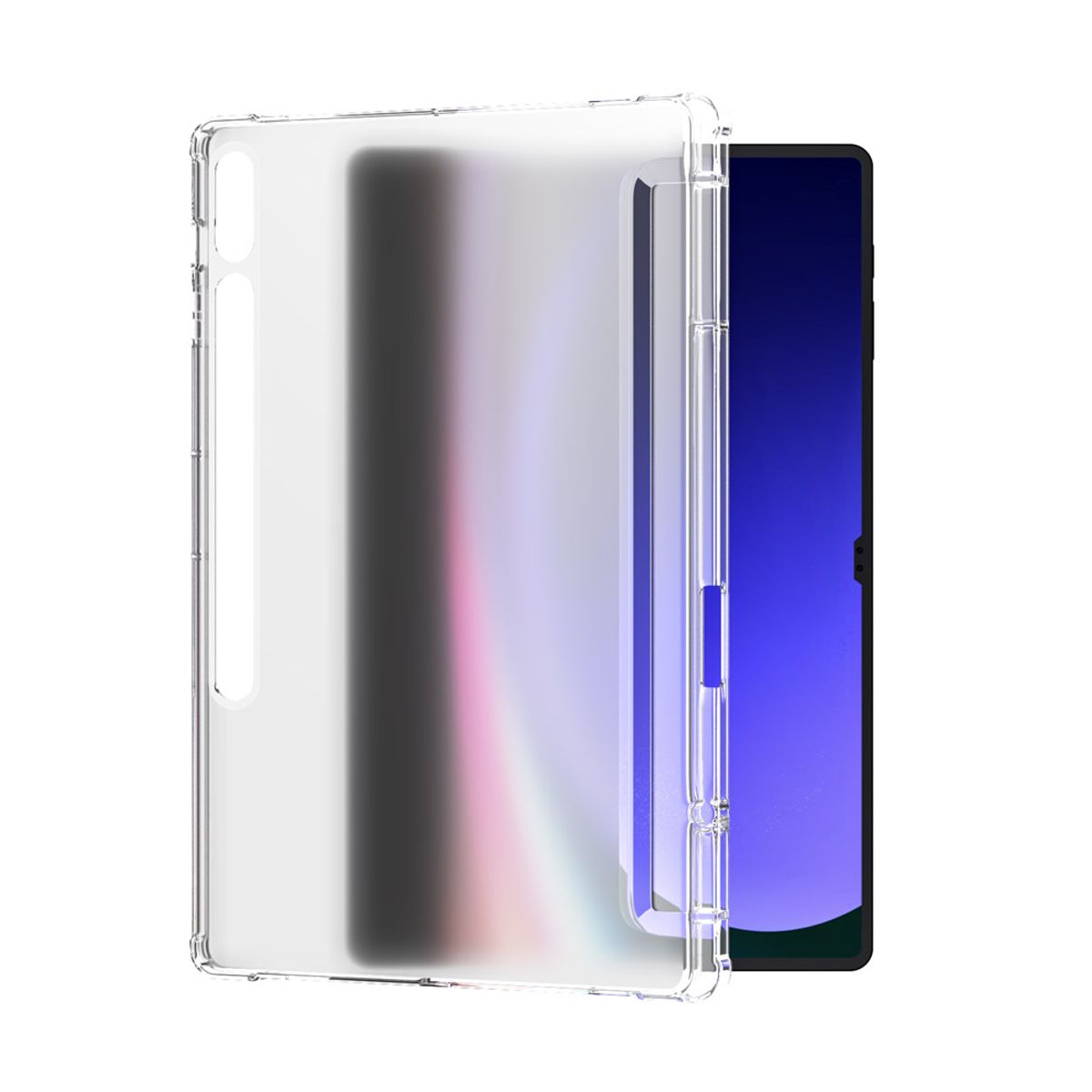 하이온(HIGHON) 갤럭시탭 S10FE 플러스 TPU PC 투명 범퍼 케이스