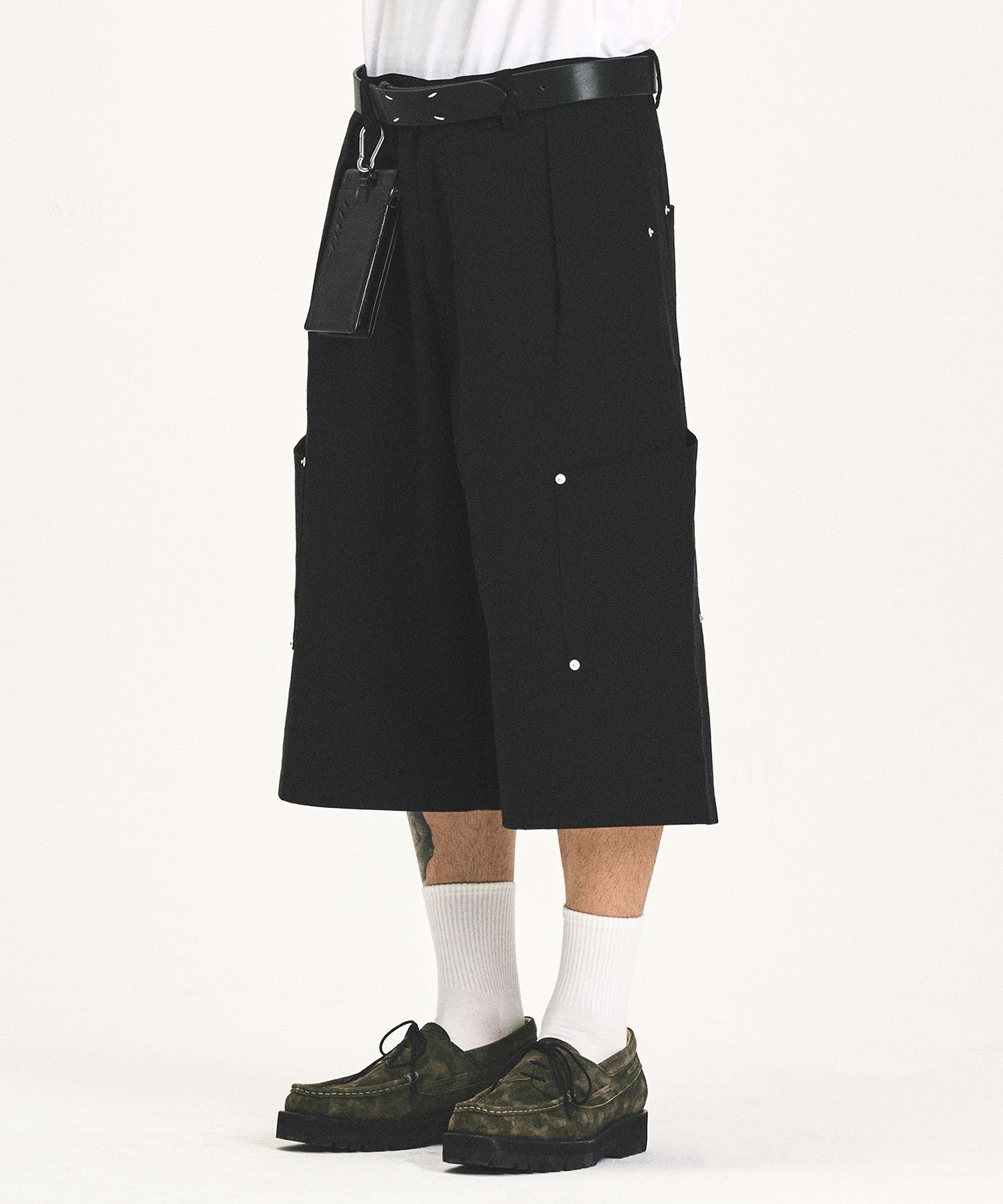 【LA MER MA MAISON】25SS★ BIO DENIM BERMUDA PANTS LA MER MA MAISON】25SS☆ BIO DENIM BERMUDA PANTS (LA MER MA