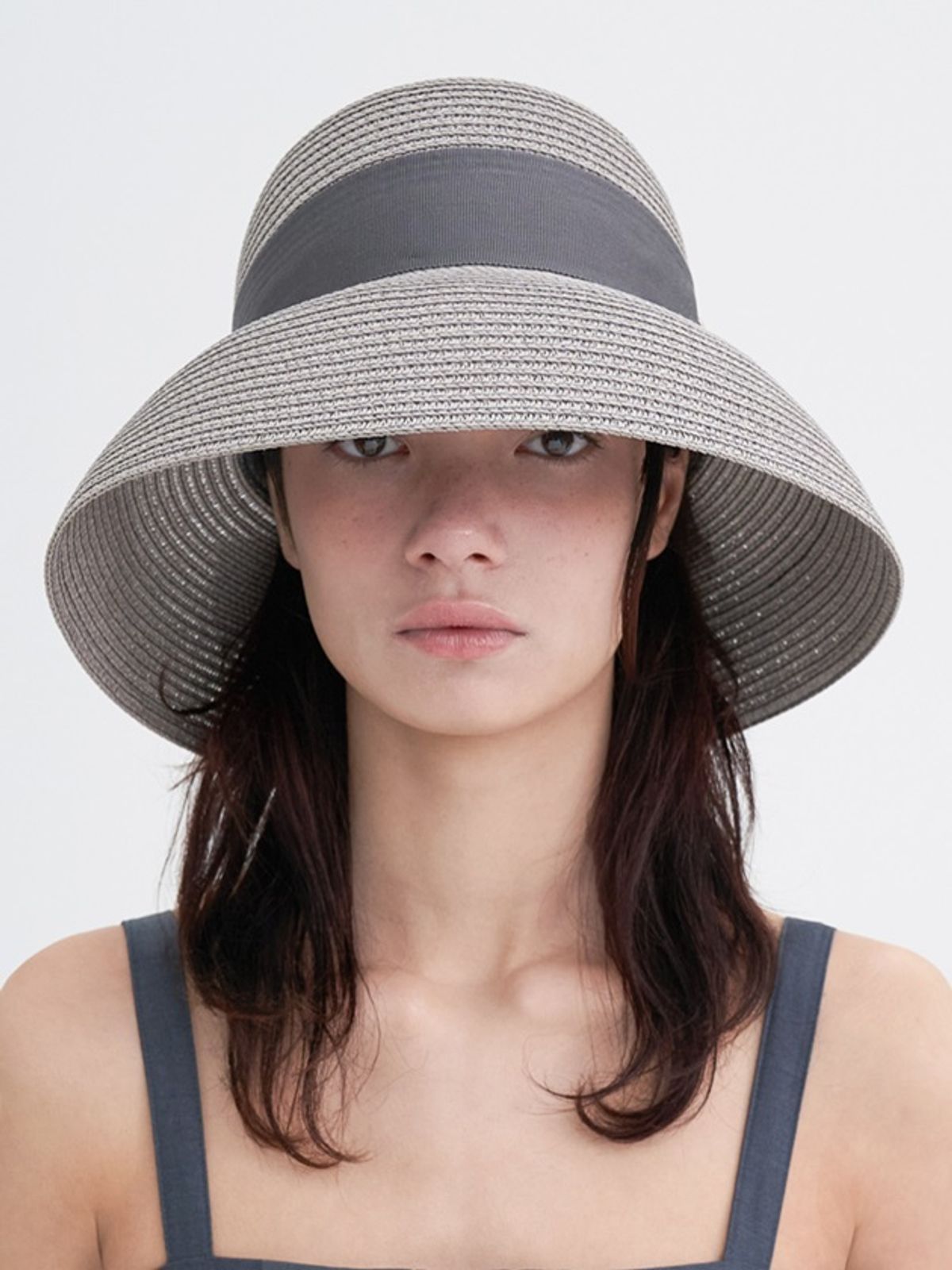 브라운햇(BROWNHAT) 릴리 썸머 클로슈 햇
