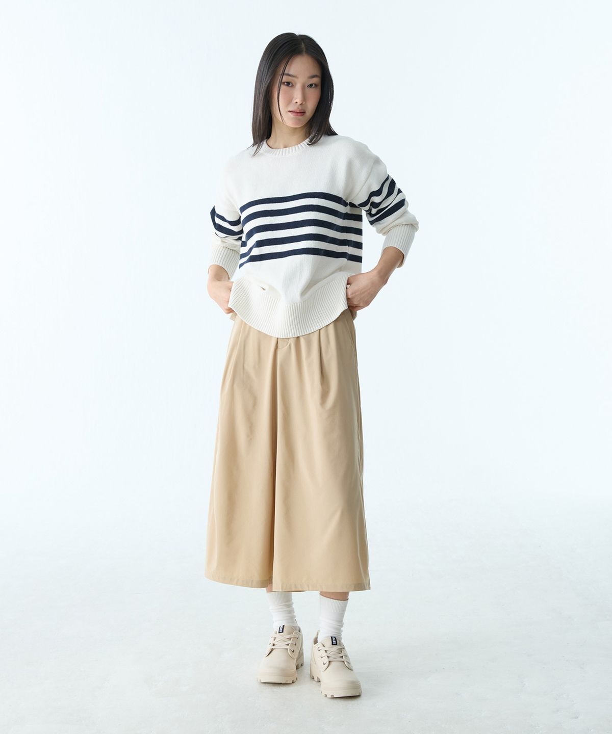 에이글(Aigle) 여성 기능성 큐롯 팬츠 AAS25WBOT002OSI