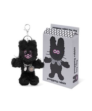 OOSS 용궁 토끼 키링 블랙