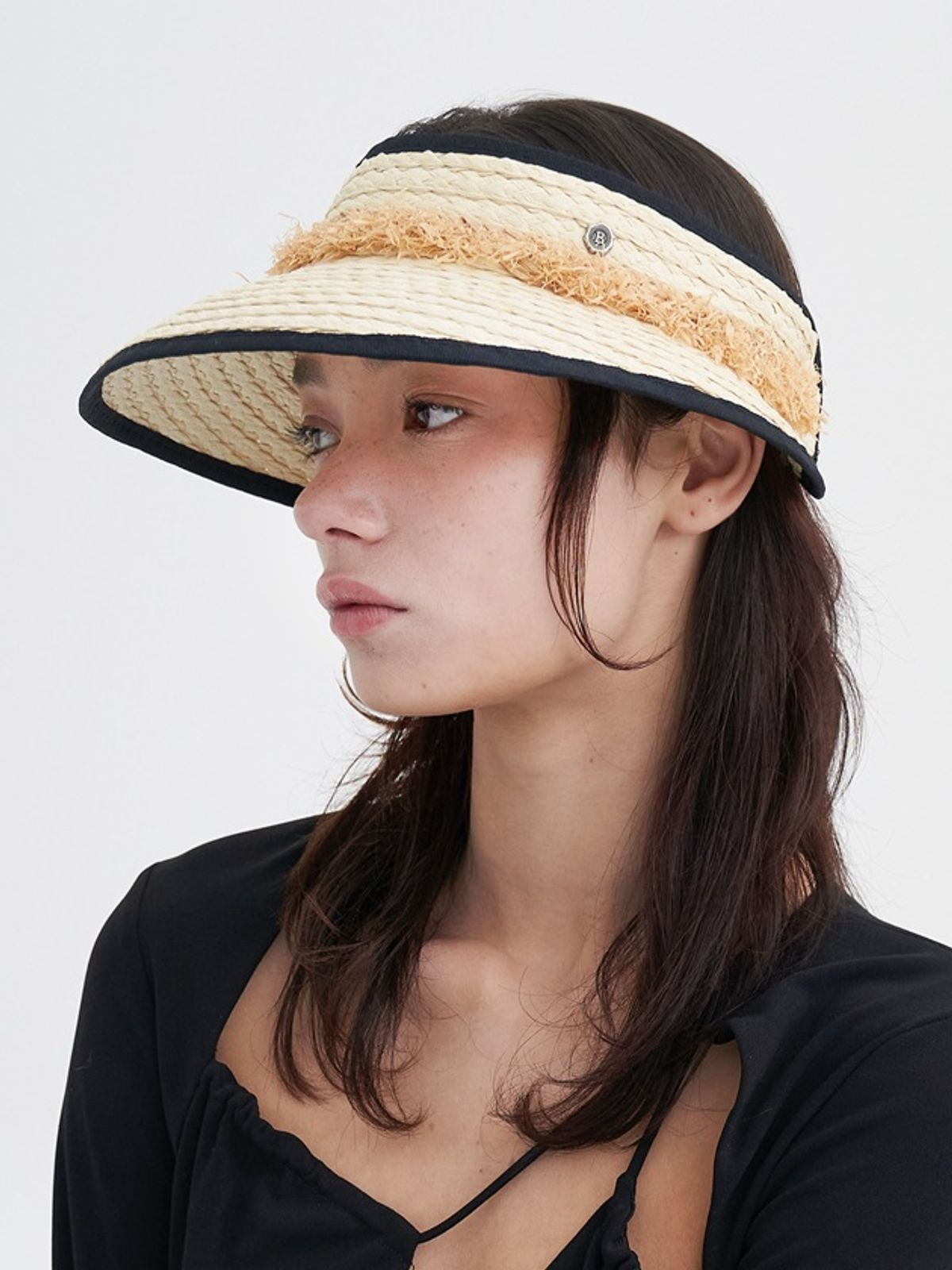 브라운햇(BROWNHAT) 프린지 선바이저