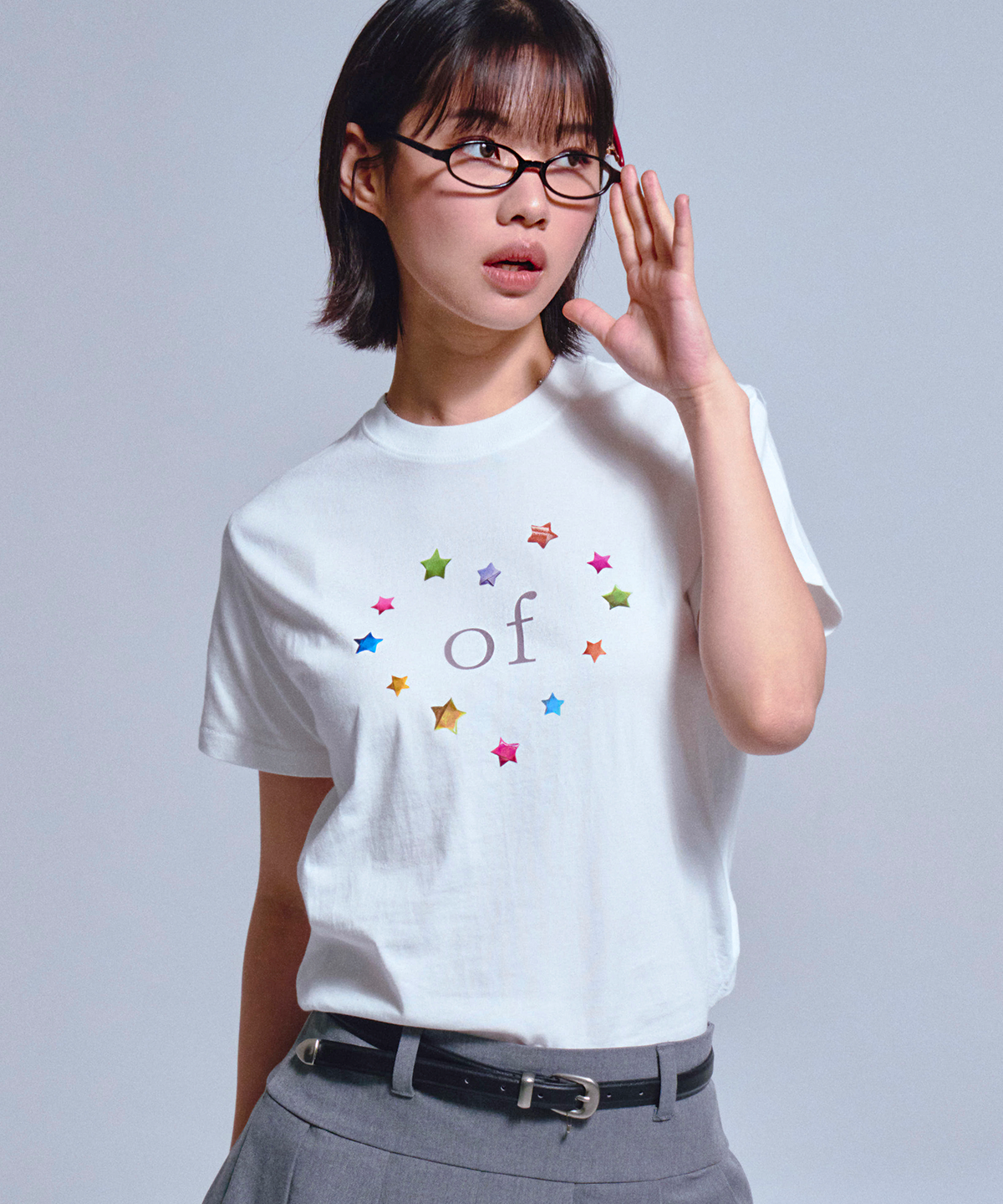 그레이버(GRAVER) [WOMAN]OF STAR 슬림 반팔티_2color