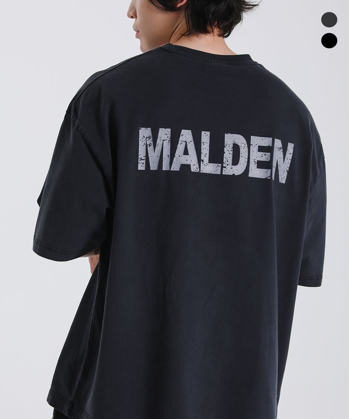 몰든(MALDEN) 피그먼트 오버핏 티셔츠