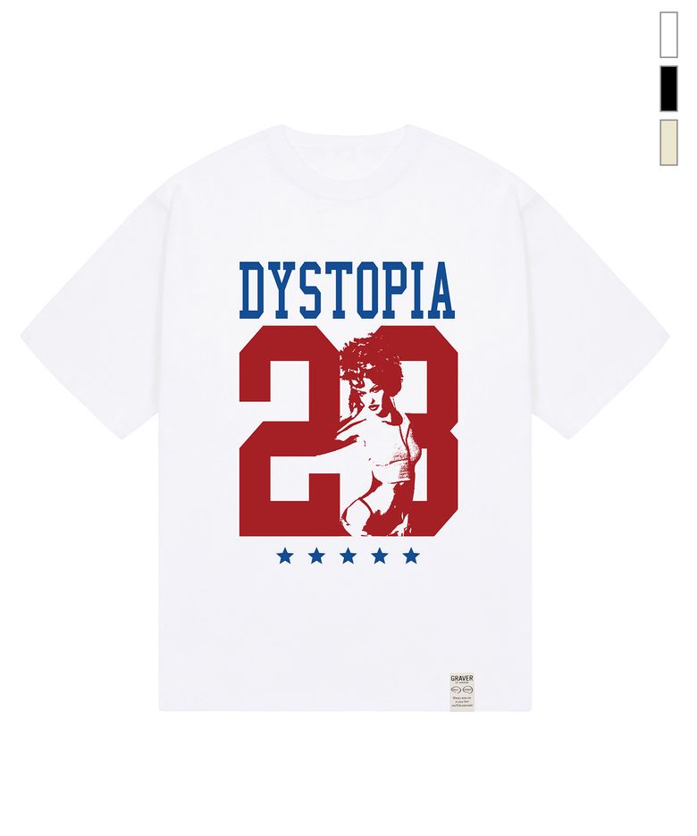 [UNISEX]DYSTOPIA 반팔티_3color