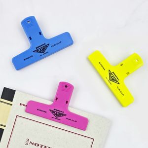 [펜코] 플라스틱 빈티지 클립 Neon