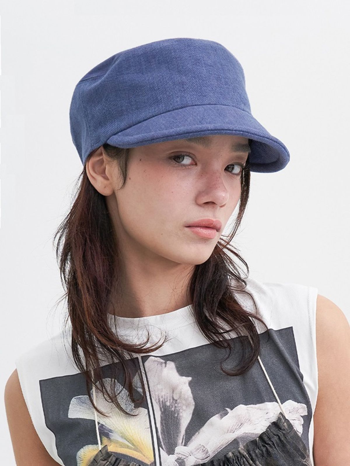 브라운햇(BROWNHAT) 소프트 워크 캡 - 블루