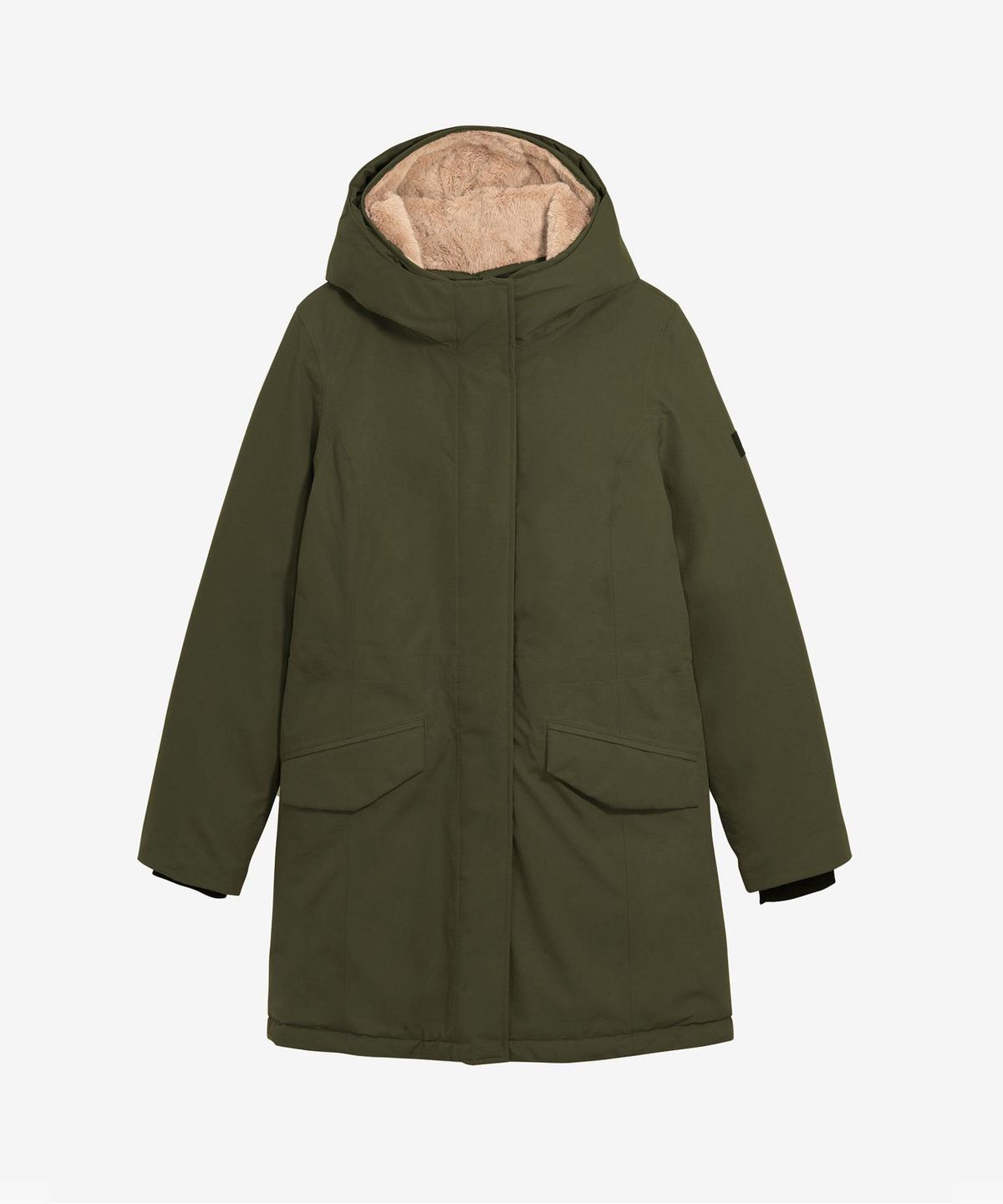 에이글(Aigle) 여성 고어텍스 후드 퍼 미드기장 자켓 AIW23WOUI013AVO