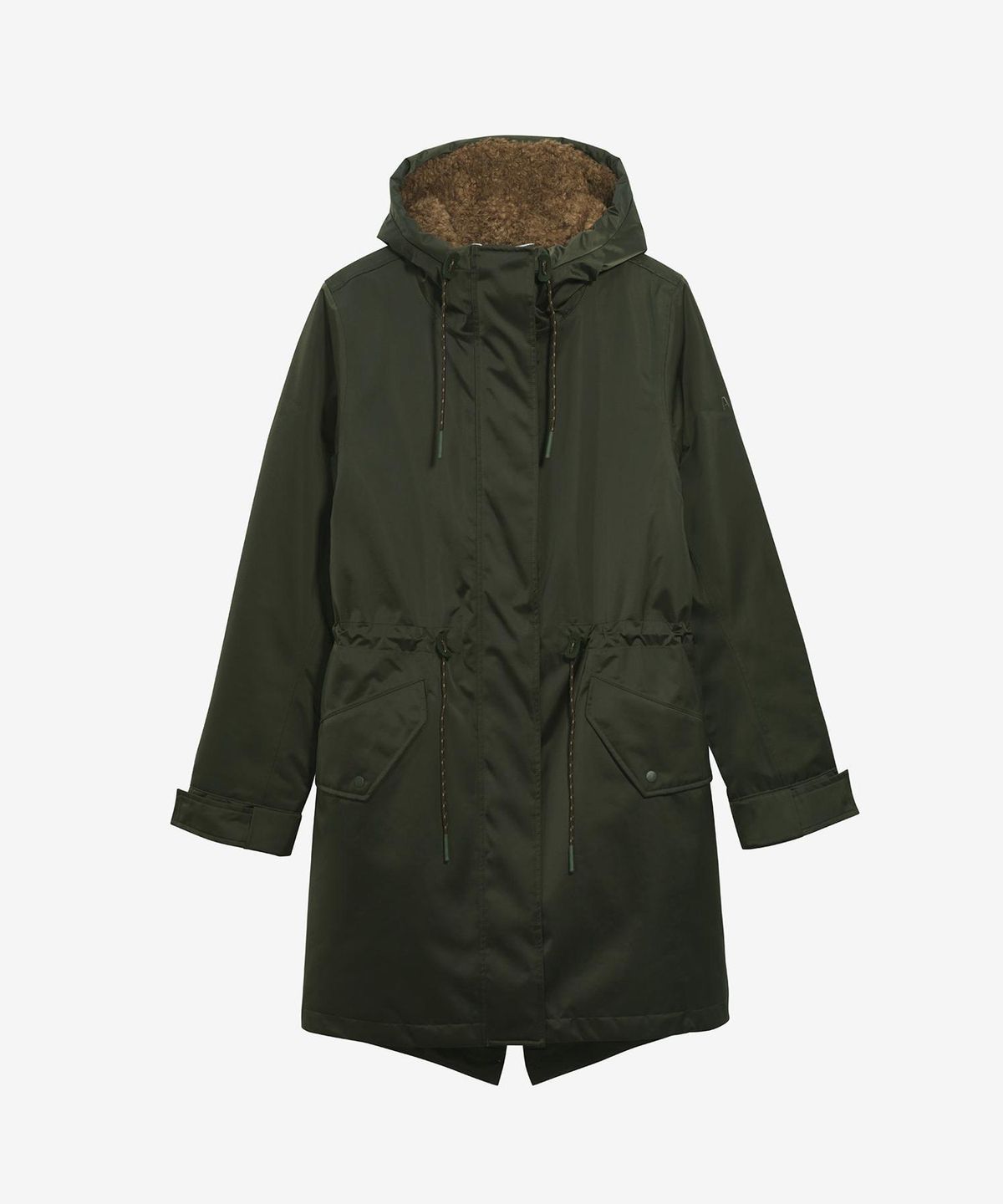 에이글(Aigle) 여성 MTD 워터프루프 셰르파 롱자켓 AIW24WOUI014ALG