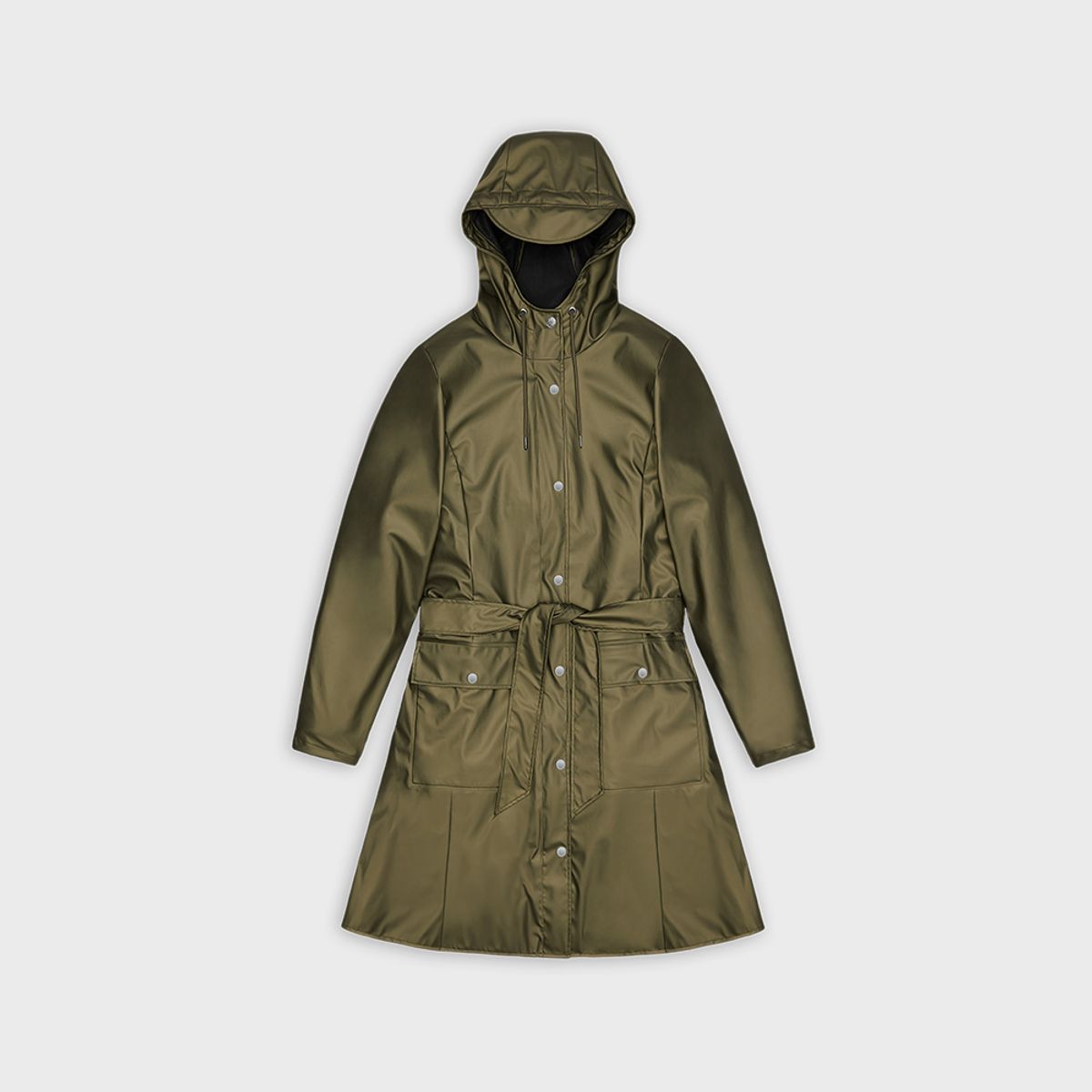 레인스(RAINS) Curve Long Jacket - Revel