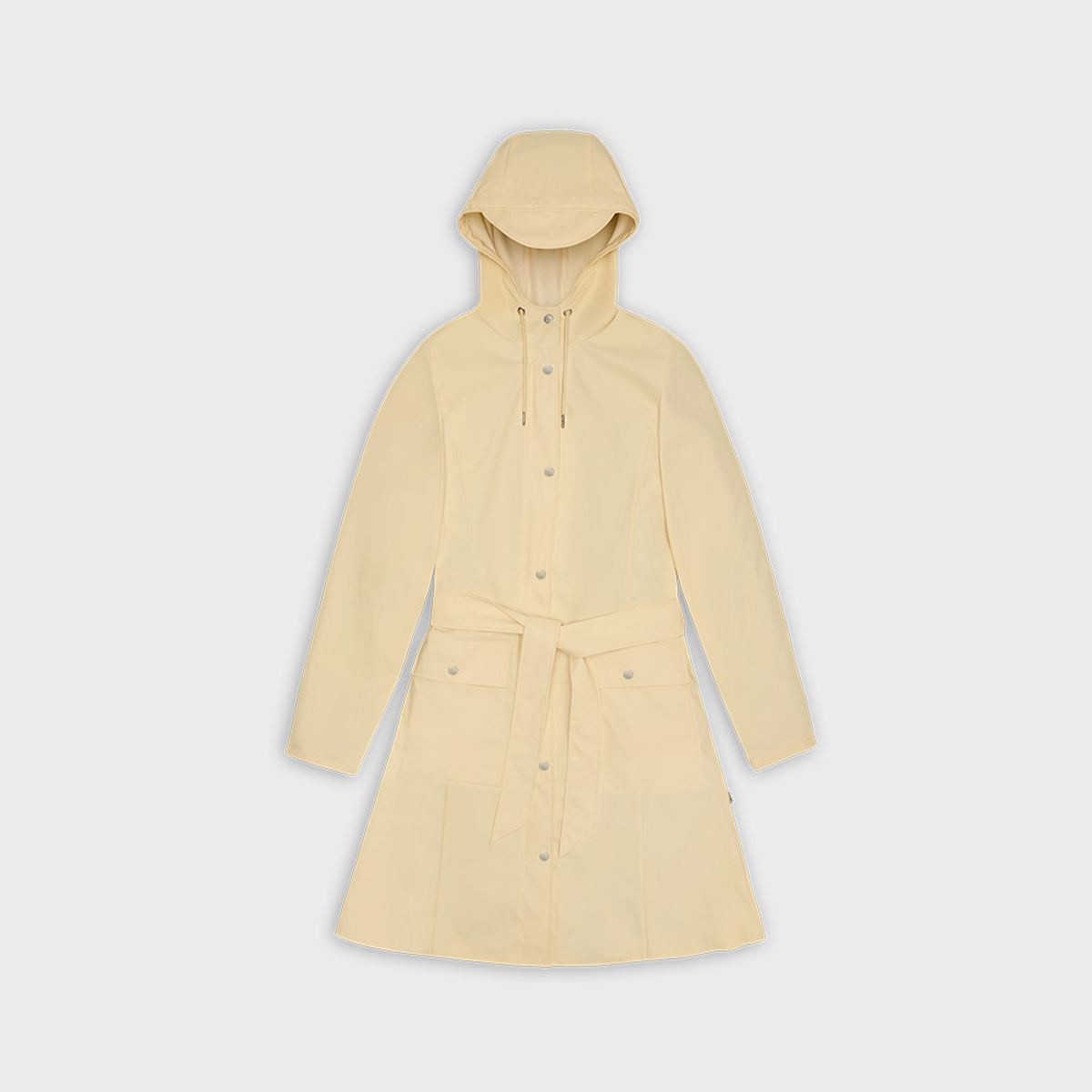 레인스(RAINS) Curve Long Jacket - Gleam