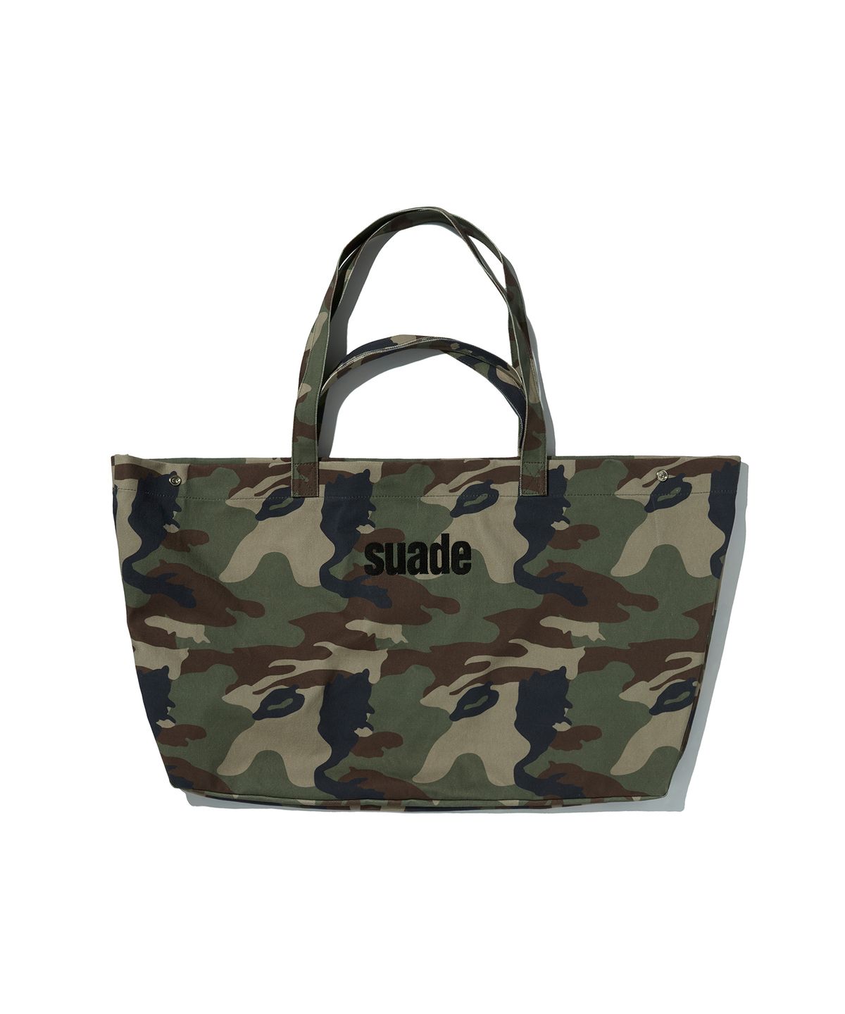 스웨이드(SUADE) WASHED BIG TOTE BAG [CAMO]
