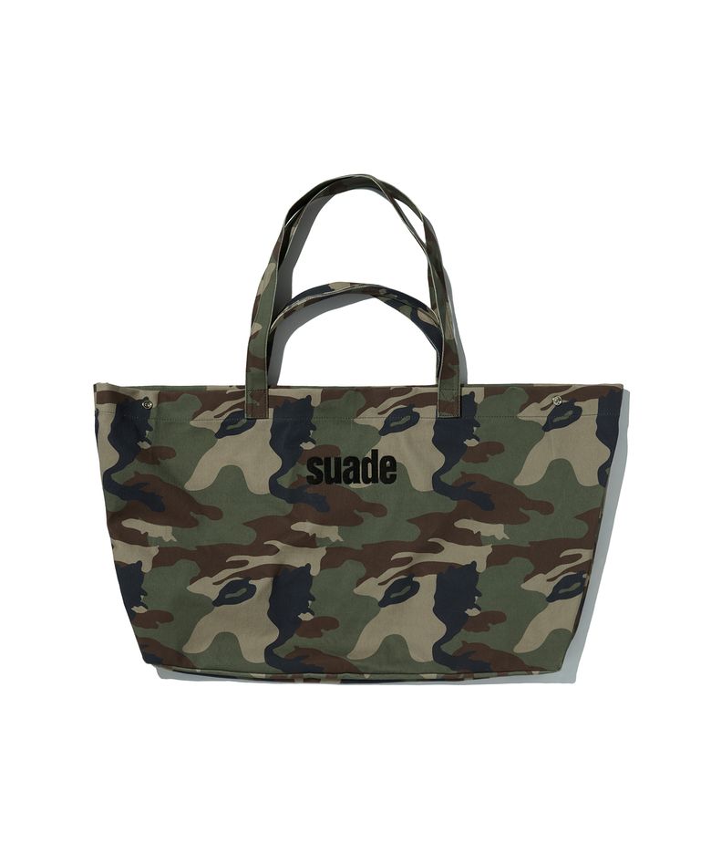 WASHED BIG TOTE BAG [CAMO]