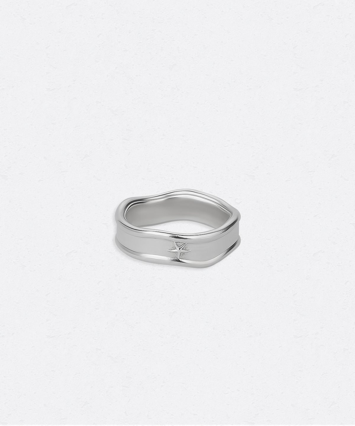 유네(YUNE) Starfish Wave Ring_[Silver925]