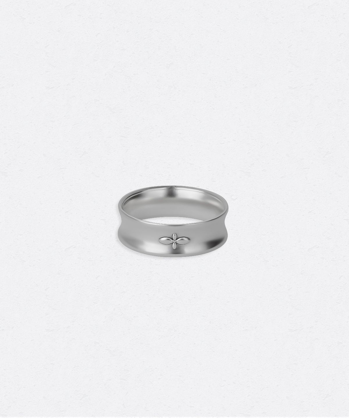 유네(YUNE) Yune Curved Unity Ring_[Silver]