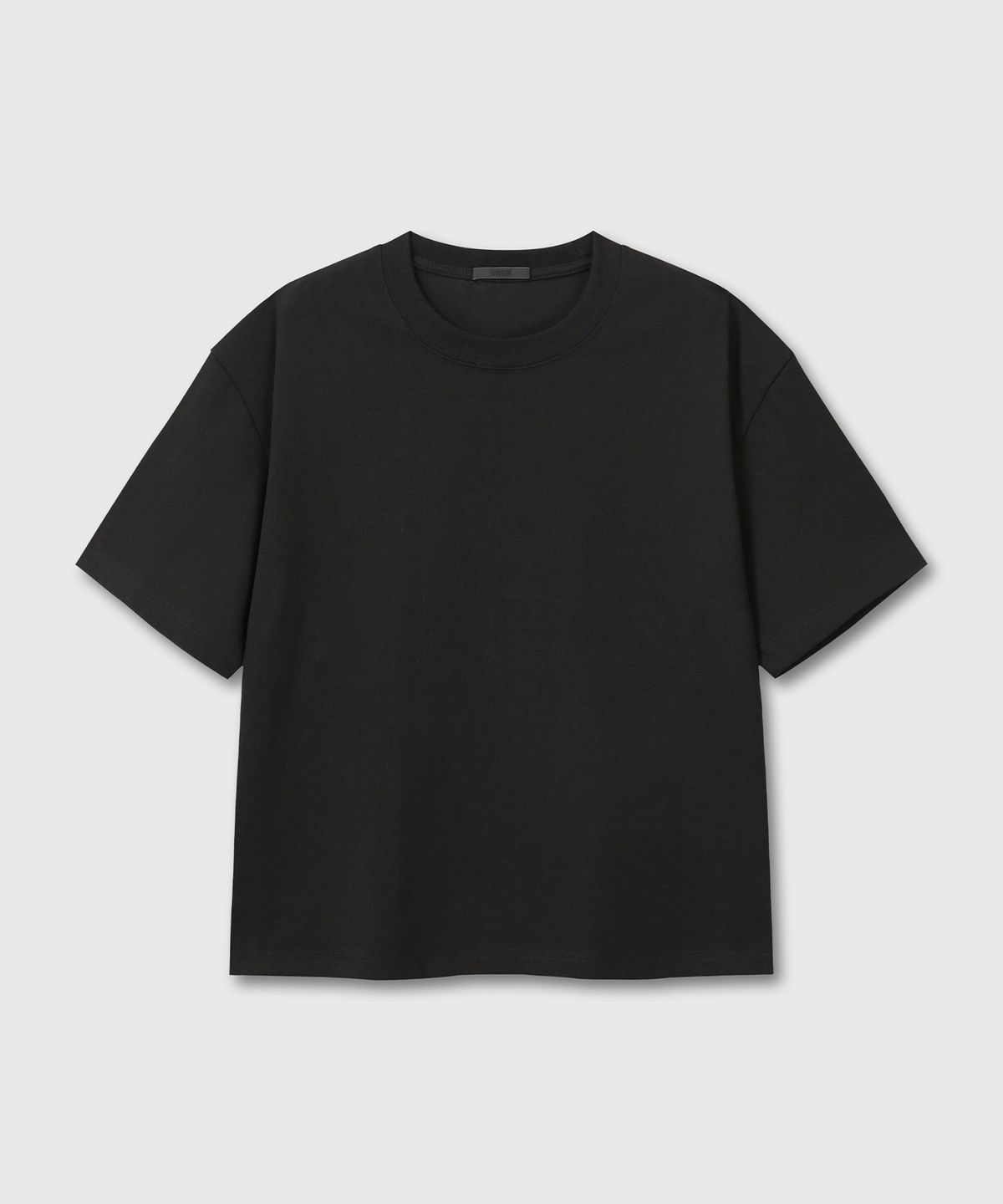다이브인(DIVEIN) UNIFORM CROP T-SHIRTS (BLACK)