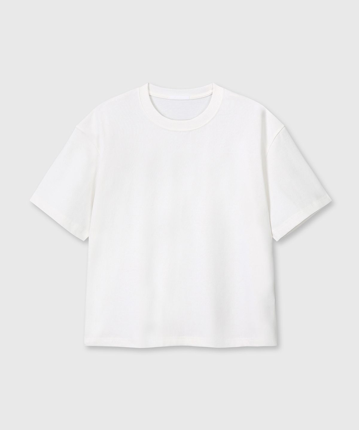 다이브인(DIVEIN) UNIFORM CROP T-SHIRTS (WHITE)