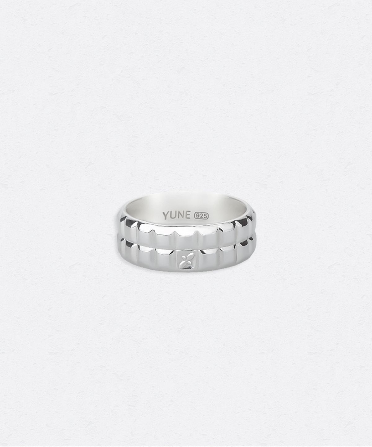유네(YUNE) Cushion Band Ring_[Silver925]