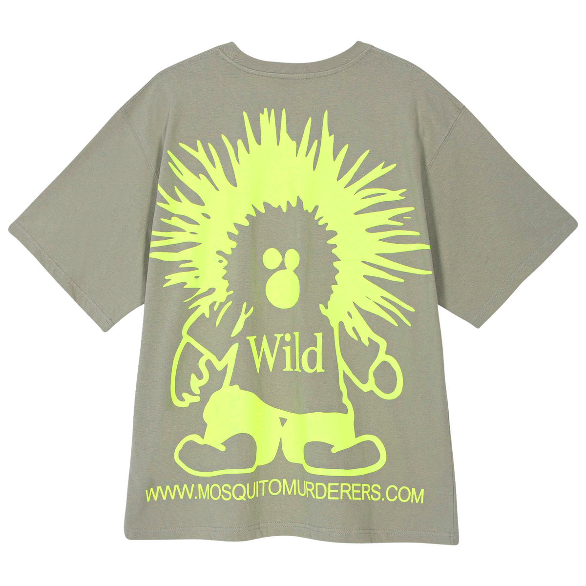 모스키토 머더러스(MOSQUITO MURDERERS) Wild T-SHIRT -Khaki