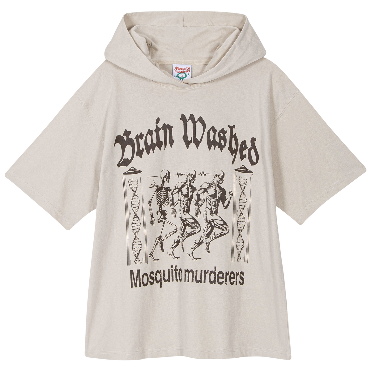 모스키토 머더러스(MOSQUITO MURDERERS) Brain Washed HOODED T-SHIRT