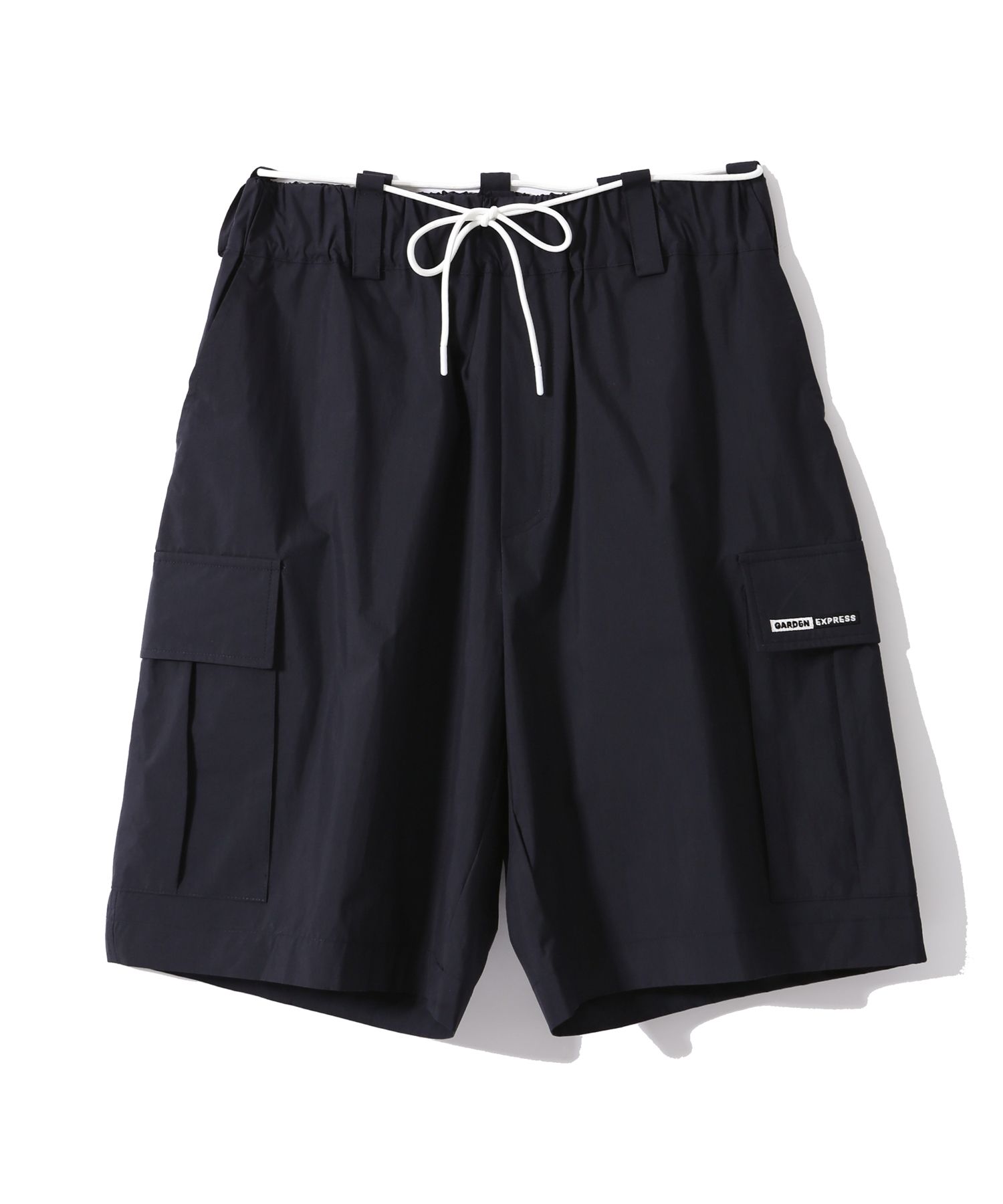 MUSINSA GARDEN EXPRESS Utility Cargo Bermuda Shorts (navy)