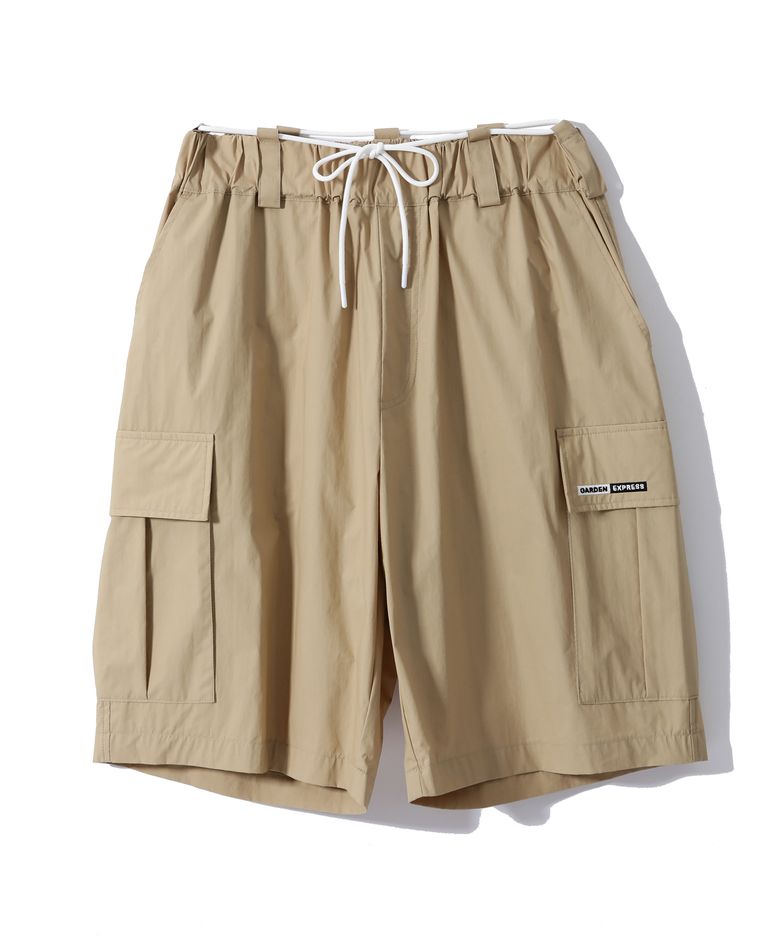Utility Cargo Bermuda Shorts (beige)