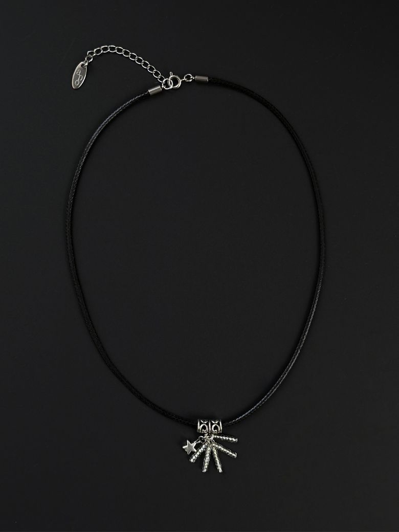 Boho Beads Fringe Leather N.